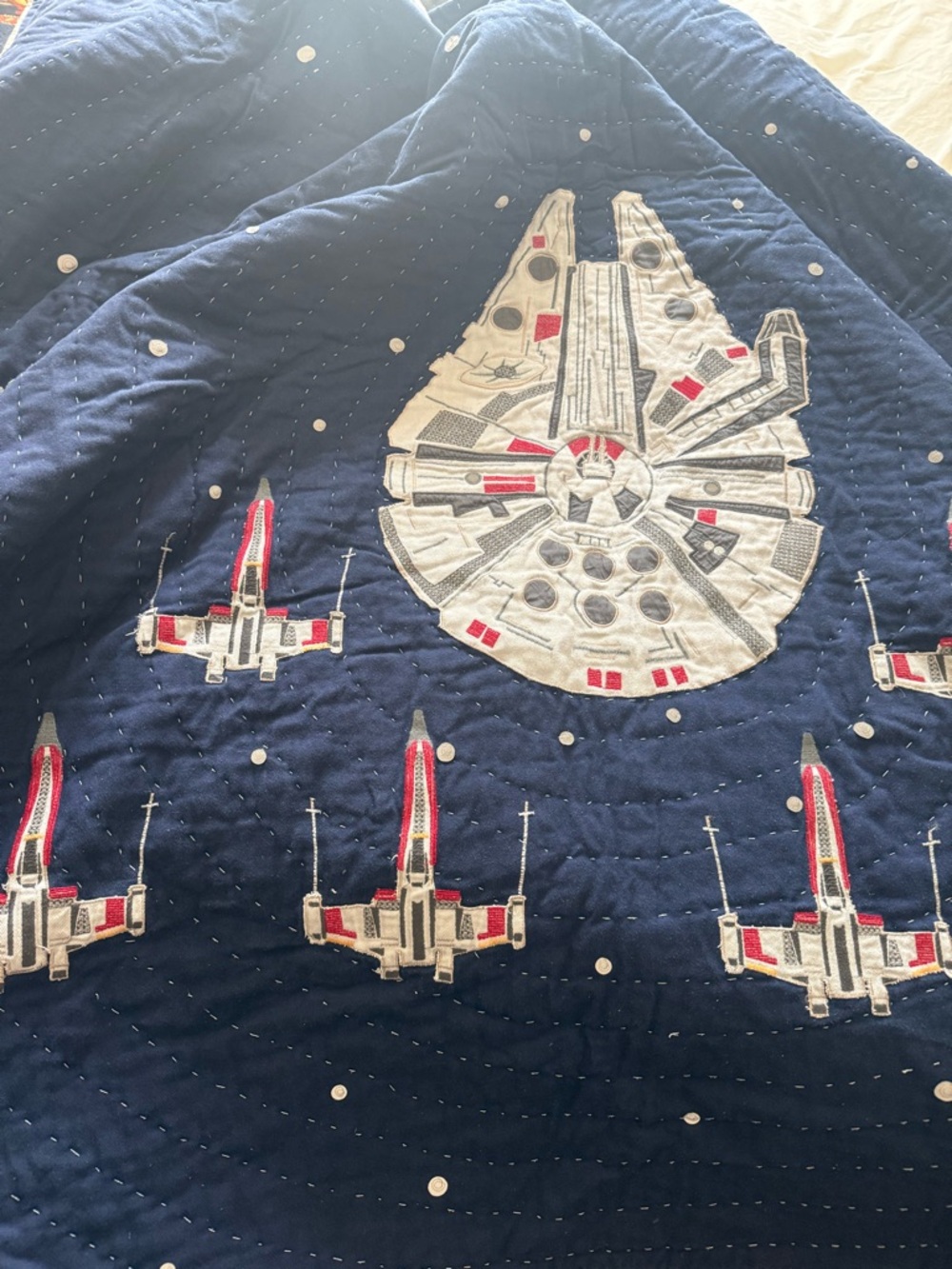 Pottery Barn Kids Star Wars™ Millennium Falcon™ Quilt & Shams
